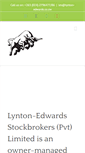 Mobile Screenshot of lynton-edwards.com